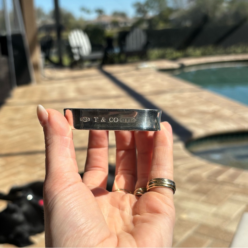 Tiffany & co square bangle